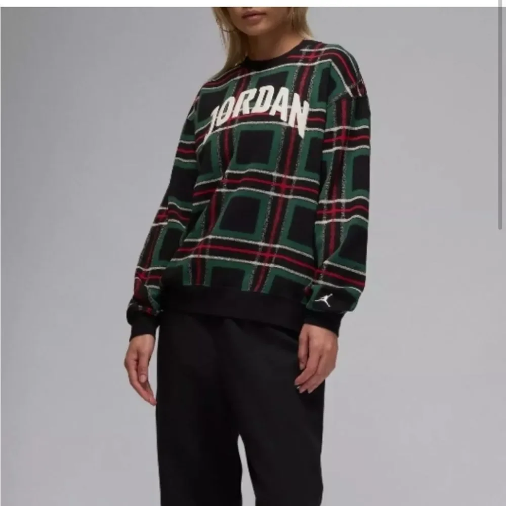 Nike Women’s Jordan Brooklyn Fleece Crewneck Sweatshirt NEW with tags Medium